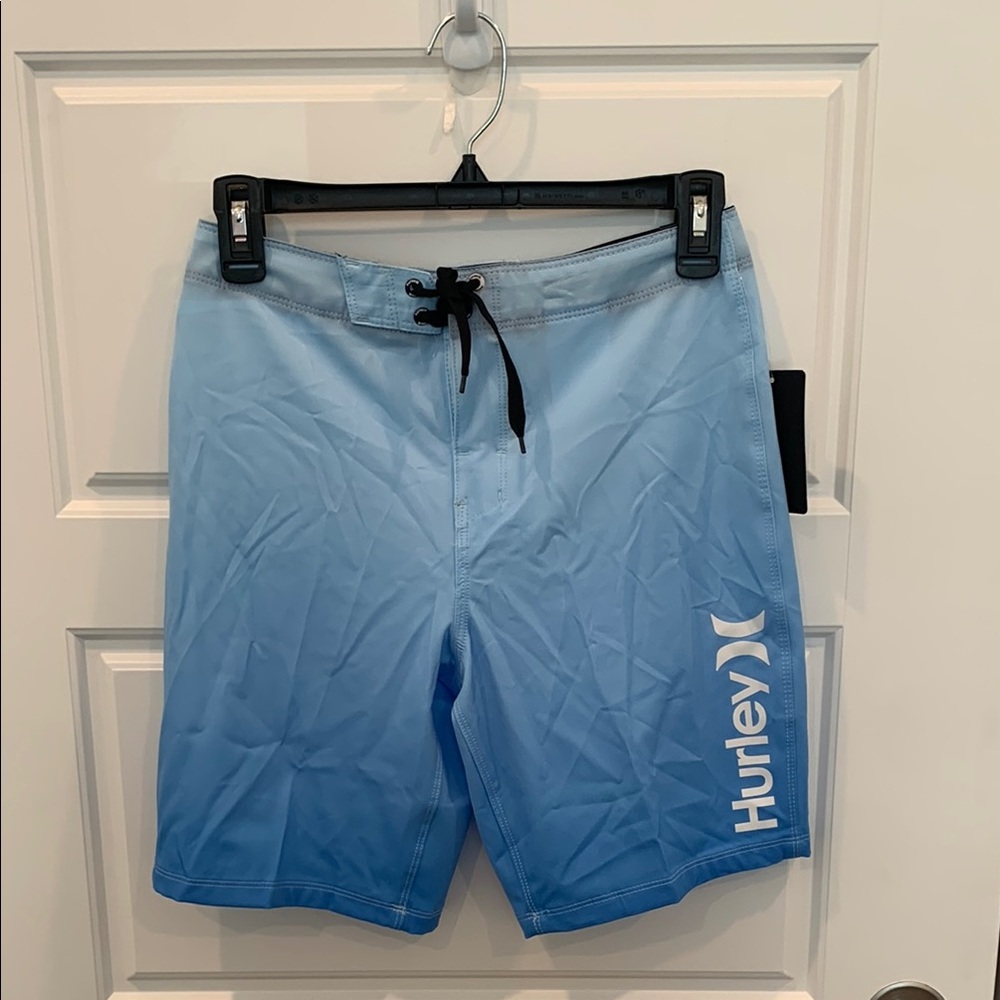 Hurley Blue ICE Board Shorts with Drawstring Waist